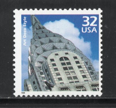3184j * CHRYSLER BUILDING *  ART DECO STYLE. *  U.S. Postage Stamp MNH * CENTURY