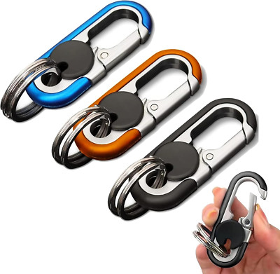 Llavero de coche para hombre, 3 piezas, llavero de coche creativo personalizado 