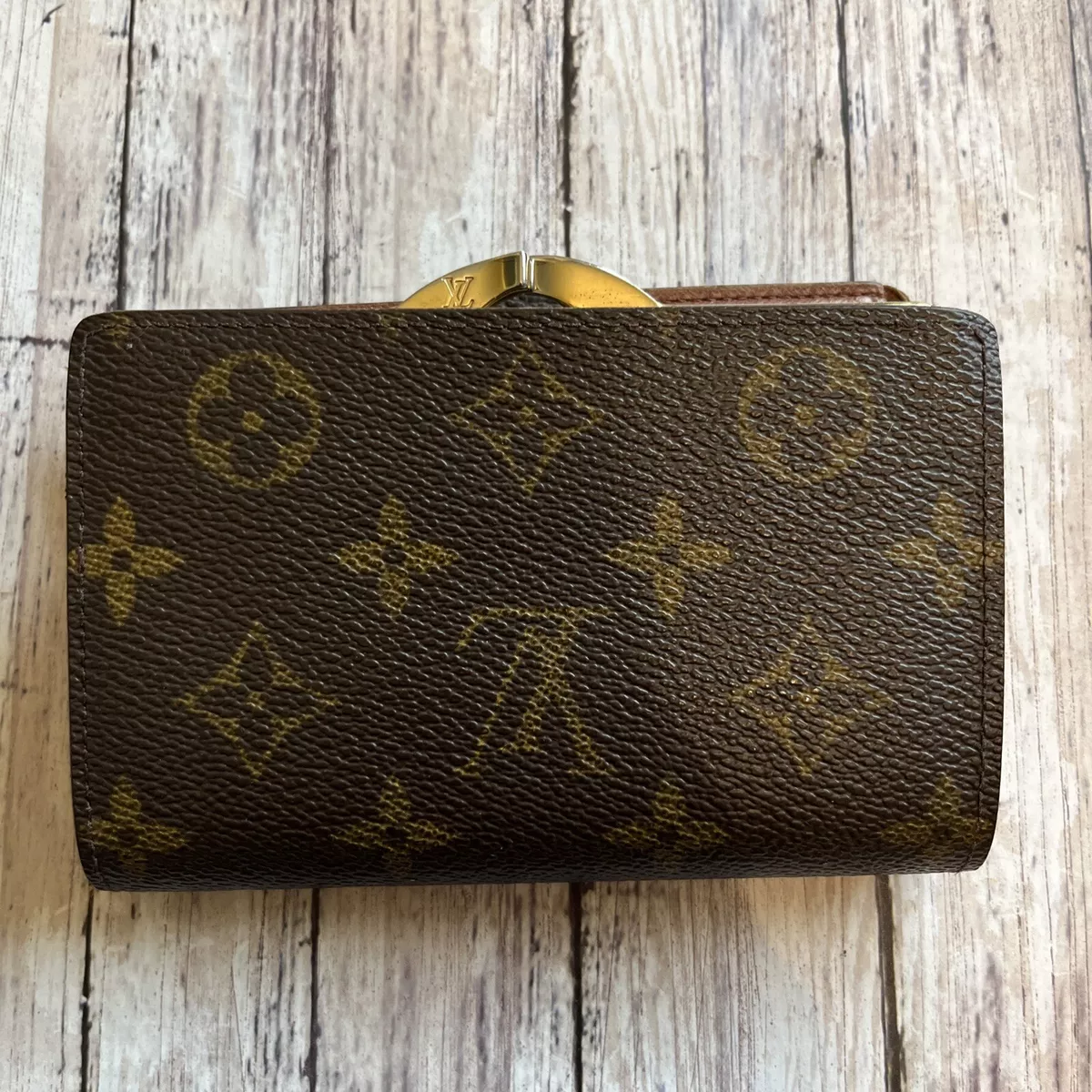 VINTAGE Genuine Louis Vuitton Kiss Lock Cosmetic Purse