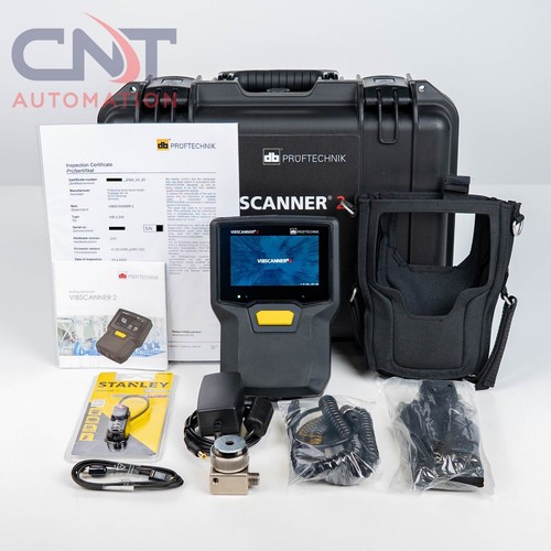 Pruftechnik VibScanner 2 II Triaxle 3 Channel Vibration Analyzer With Omnitrend