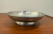 VINTAGE STIEFF PEWTER 6 in. Footed Pewter Serving Bowl/Candy Dish - P 5