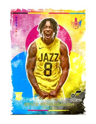 2023 Brice Sensabaugh Panini Court Kings Level 2 Jazz RC Rookie CK Art ii #125