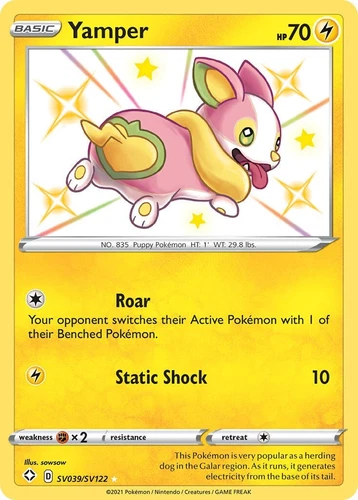 Yamper SV039/SV122 Shining Fates: Shiny Vault