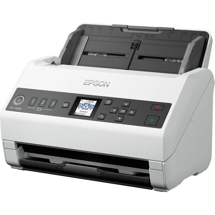 Epson B11B259201 DS-730N Network Sheetfed Color Scanner 600dpi USB 40ppm Duplex - Image 3 of 4