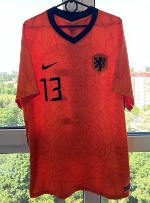 Niederlande Nationalmannschaft Heim Fußball Trikot 20/22 #13 Nike Gr. XXL