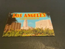 Calif. ~ Yosemite National Park Big Trees- c.1969 -12 Color Views Vintage Folder