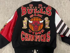Jeff Hamilton 1998 Finals CHICAGO BULLS CHAMPIONS MICHAEL JORDAN JACKET