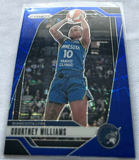 2024 Prizm WNBA Basketball Courtney Williams Minnesota Lynx Blue Velocity Prizm