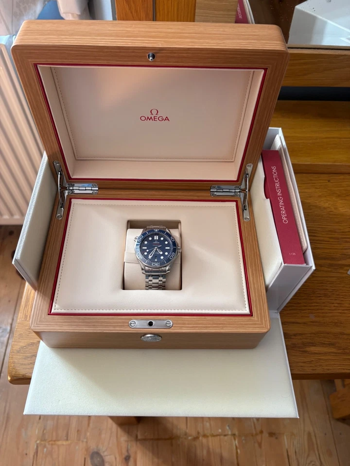 OMEGA Seamaster Diver 300M Blue Men's Watch - 210.30.42.20.03.001 - Image 4 of 4