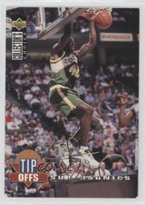 1994 Collector's Choice International French Gold Foil Signature Shawn Kemp 0c3