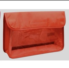 Teaching Tree Magnetic Pocket with Window, School Supply Pouch Red