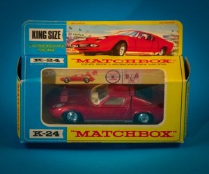 Matchbox Kings / K-24 A1 /  Lamborghini Muira / 1969 / MIB / 1:43 / Clean