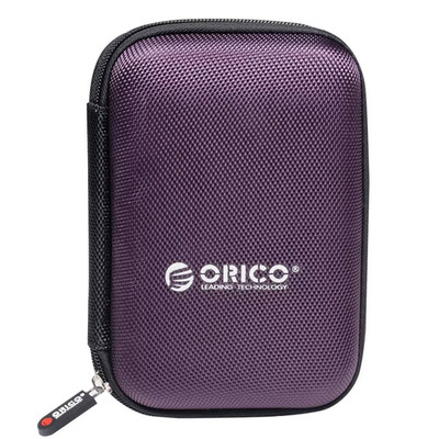 2,5 Zoll Festplattenbox Einfarbig Schutztasche Tragbar Hard Disk Case Suitab