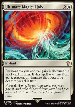 Magic/MTG Ultimate Magic: Holy FIC-32 Rare Englisch Neu