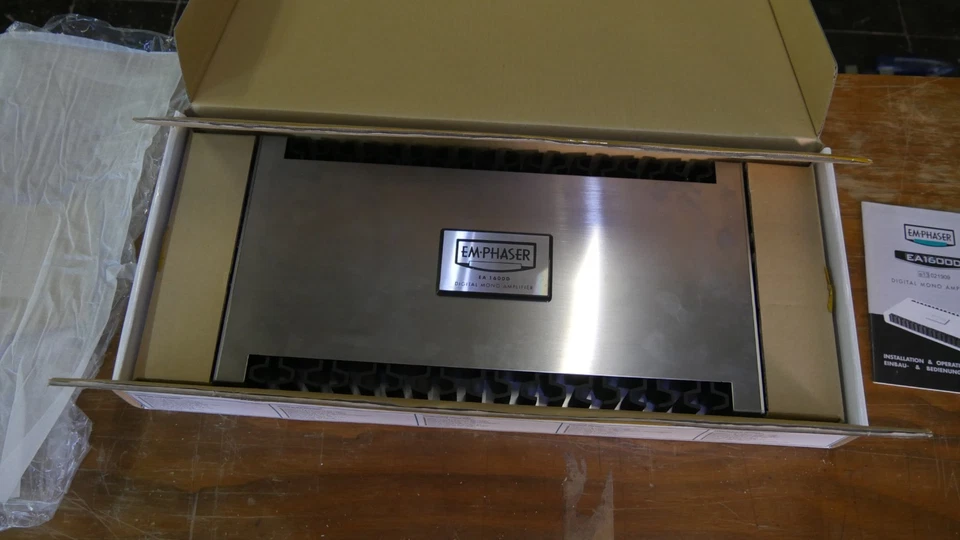 Emphaser EA 1600D Endstufe 1 Kanal Verstärker ECHTE 2000 Watt an 1 Ohm Retro - Bild 4 von 4