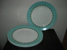 Set of 4 Lenox British Colonial Collection Colonial Tradewind Dinner Plates