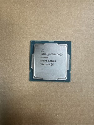 Intel Celeron G5900E Dual-Core Processor - 3.2GHz, FCLGA1200, 2MB - SRH7T
