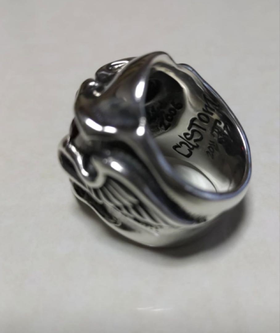 Travis Walker Chomp Skull Ring #1018 - image 4