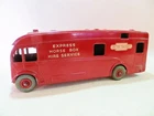 DINKY 581 'AEC BRITISH RAILWAYS HORSE BOX' VINTAGE. COMPLETE. ORIGINAL. VGC.