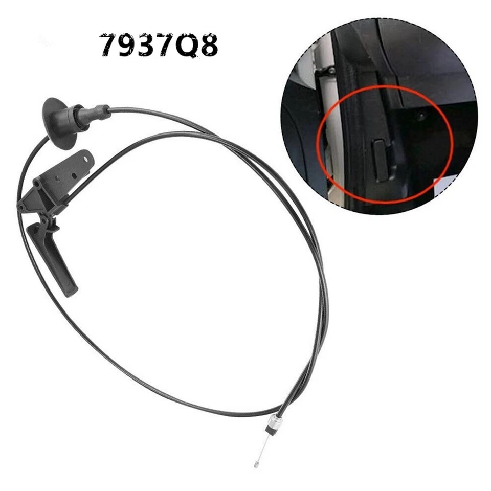 Hood Release Cable with Latch For Peugeot Partner Citroen Berlingo Mk2 2008-2019 - Изображение 2 из 4