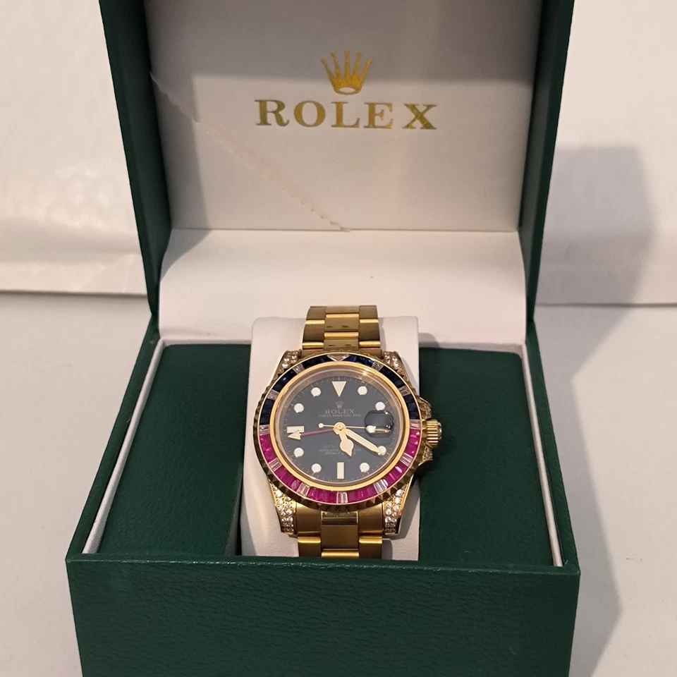 Caja de reloj Rolex de segunda mano caja de reloj de repuesto Foto 2 de 4