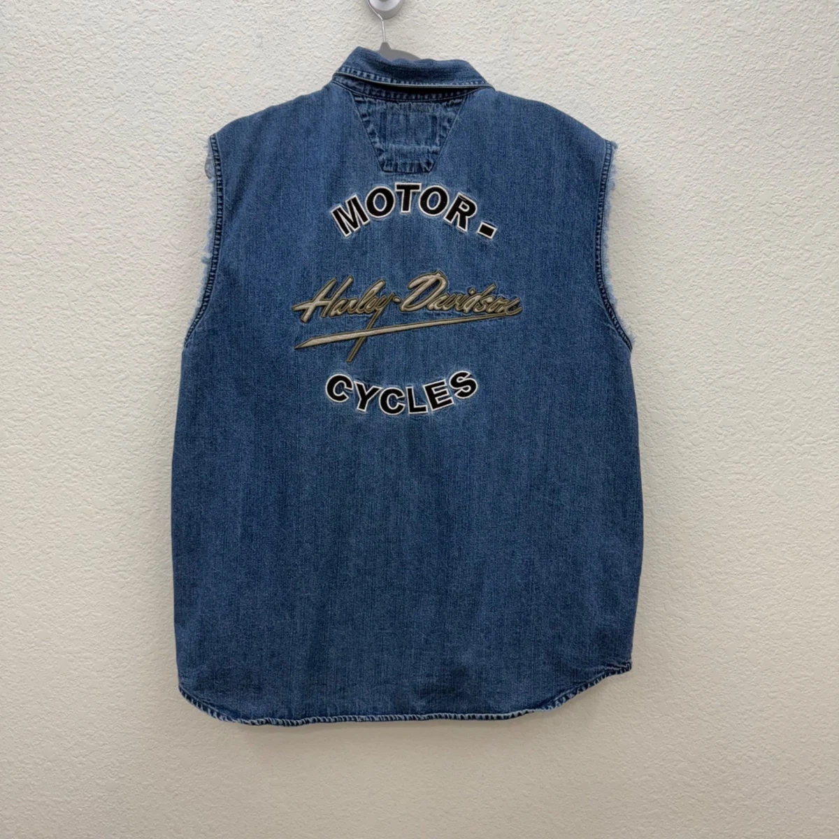 USA製 Harley-Davidson sleeveless Men's Sleeveless Button Down Shirt | Harley-Davidson USA
