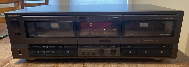 Technics RS-TR265 HX Pro Dual Cassette Deck