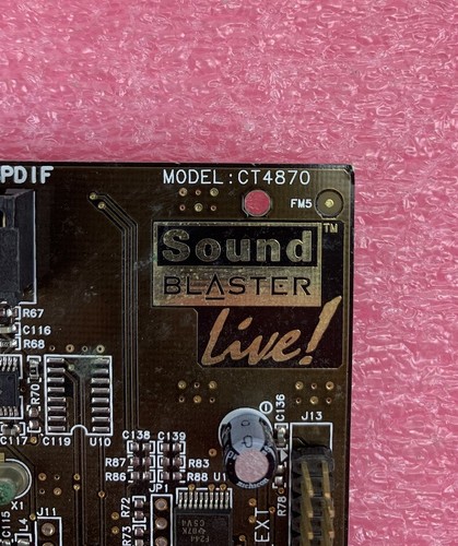 Creative Labs Sound Blaster Live CT4870 Sound Card - Afbeelding 7 van 9