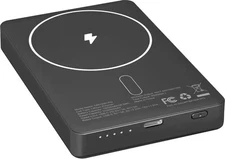 Energizer - 10,000mAh SLIM METAL 20W Magnetic Wireless Qi/Qi2.0/MagSafe Power...