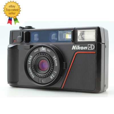 READ!!【NEAR MINT】 Nikon L35 AD ISO 1000 Pikaichi Point & Shoot From Camera JAPAN