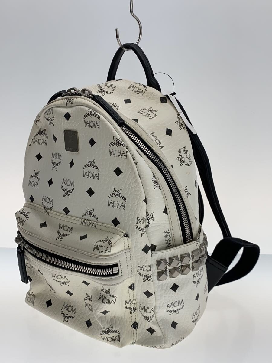 MCM Backpack -- WHT All-over Pattern MMK65VE37WT0… - image 1