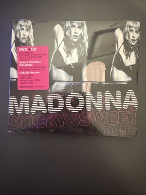 MADONNA - STICKY & SWEET TOUR - DVD + CD -- NEU/VERSIEGELT