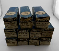 Lyndex Lot of (11) R8 Collets Milling Machine