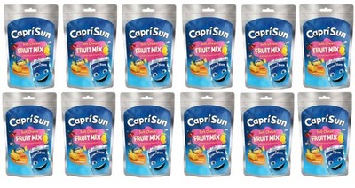 12 Tüten Capri Sun Soft Chews Fruit Mix Kaubonbons a 147g Cherry Orange Multi