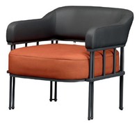 Sessel Wohnzimmer Luxus Leder Sofas Polster 1 Sitzer Modern Garnitur Design Neu