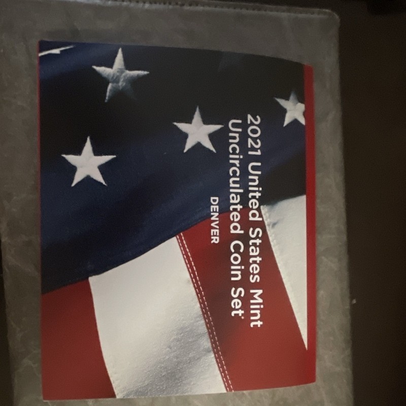 2021 United States Mint Uncirculated Coin Set Denver Mint