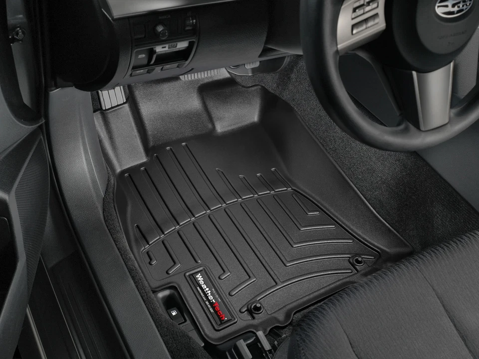 Forro de piso WeatherTech para Subaru Outback 2010-2014 - primera fila, negro Foto 2 de 4