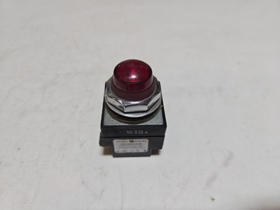 #ad 1 Used??? General Electric CR104PXG49 Pilot Light w Red Cap 125V Max 3W Max $80.00