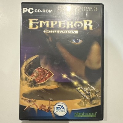 PC CD-ROM Emperor Battle Of Dune Spiel West Wood Studios 4 Disc Spiel mit Handbuch