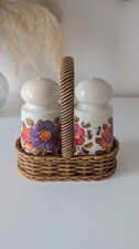 Salz Und Pfefferstreuer Set Flower Power Emsa Vintage 70er Jahre