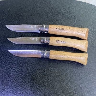 Opinel Set  jeweils 1x No 8 , 1x No 7 und 1x No 6