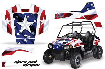 UTV Graphics Decal Sticker For Polaris RZR 170 EFI 2009-2018 STARSNSTRIPES
