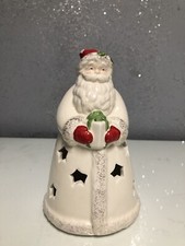Lenox Seasons Sparkle Santa Color Changing Lit Figurine 6.5"