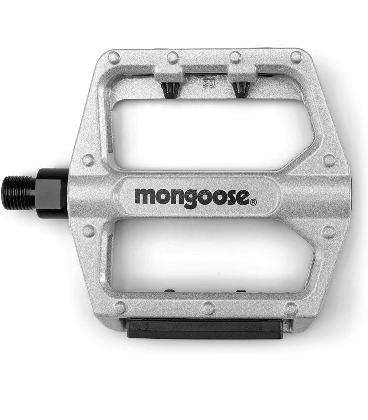 Mongoose Adult Mountain Bike Pedals 1/2" and 9/16" Adapters for sale