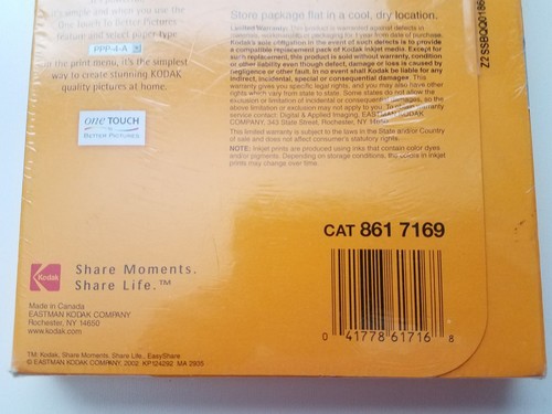 Kodak Premium Picture Paper 200-4x6" Sheets High Gloss Photo Paper Borderless - 第 4/5 張圖片