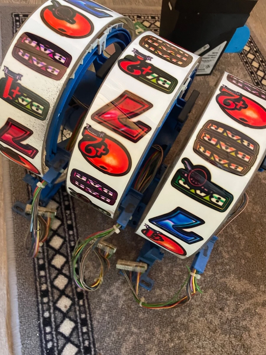Décalcomanies Machine à Fruits Barcrest - Jackpot 35€ - Lot De 4 Stickers