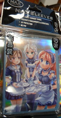 MAX PROTECTION - Manga - 3 Girls - Mädchen - 50 Hüllen - NEO Sleeves neu