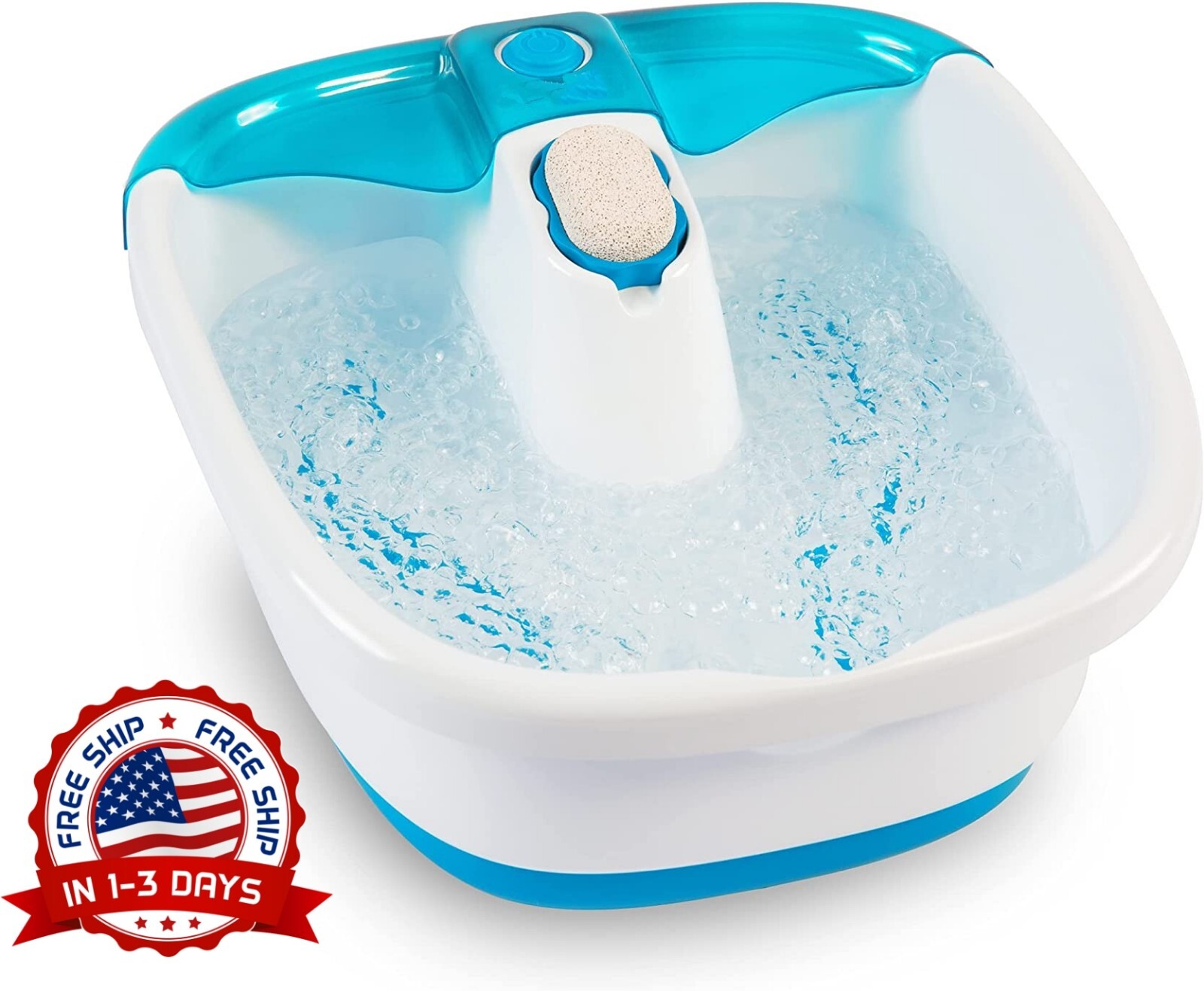 Spa de pies de burbujas chorros de agua masaje terapia de alivio del dolor NUEVO.