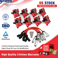 D585 Ignition Coil Spark Plug Wires Set for GMC ENVOY XL XUV 2003 2004 5.3L