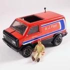 Vintage A. J. Foyt Nascar Racing Team Tonka Truck Van Toy Collectible USA Made
